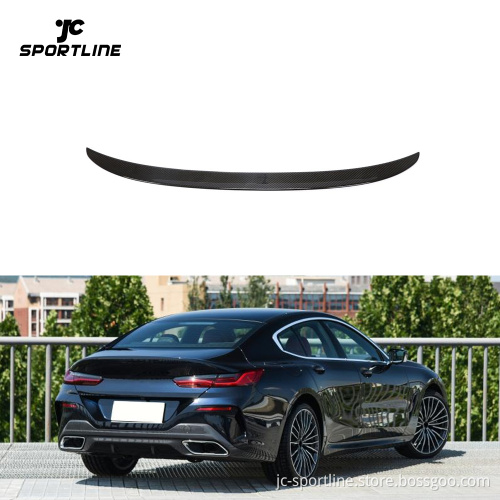 G16 Prepreg Dry Carbon Fiber Rear Spoiler for BMW 8 Series G16 840i Gran Coupe Sedan 4-Door 2019-2021